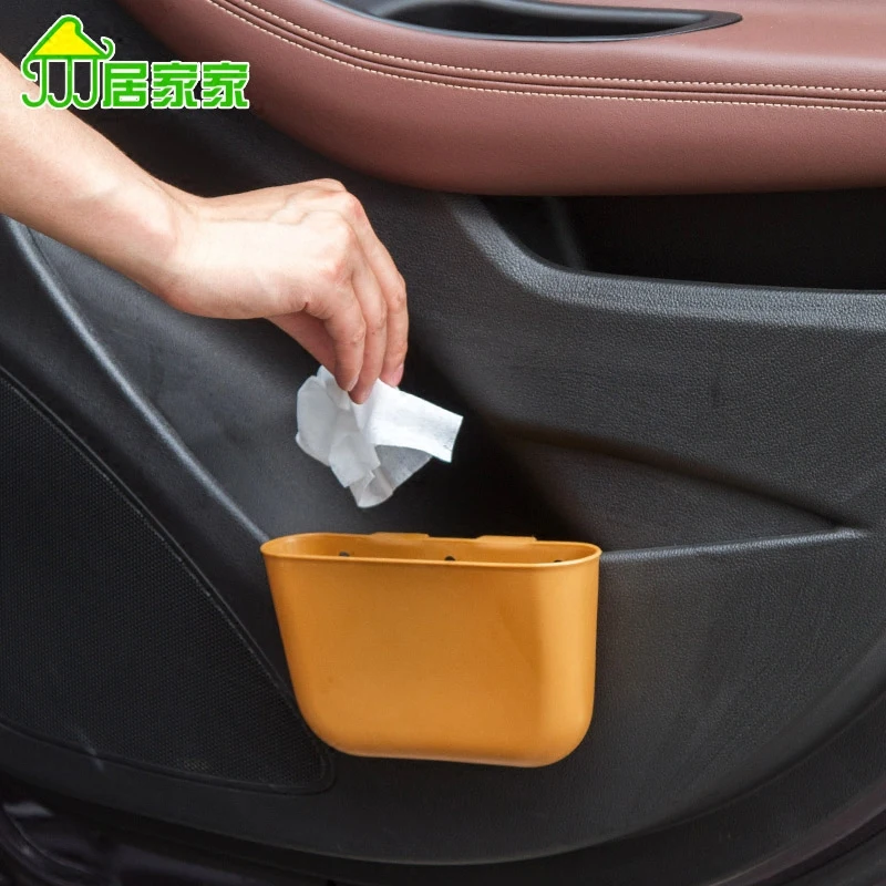

Creative automotive supplies car trash hanging car glove box car with a small storage bins