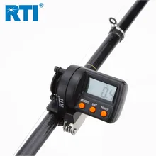 Электронный RTI 999,9 м счетчик рыболовной лески ABS пластик цифровой дисплей глубина искатель катушка метр Калибр рыболовный инструмент