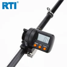 Free Shipping Electronic RTI 999 9m font b Fishing b font Line Counter ABS Plastic Digital