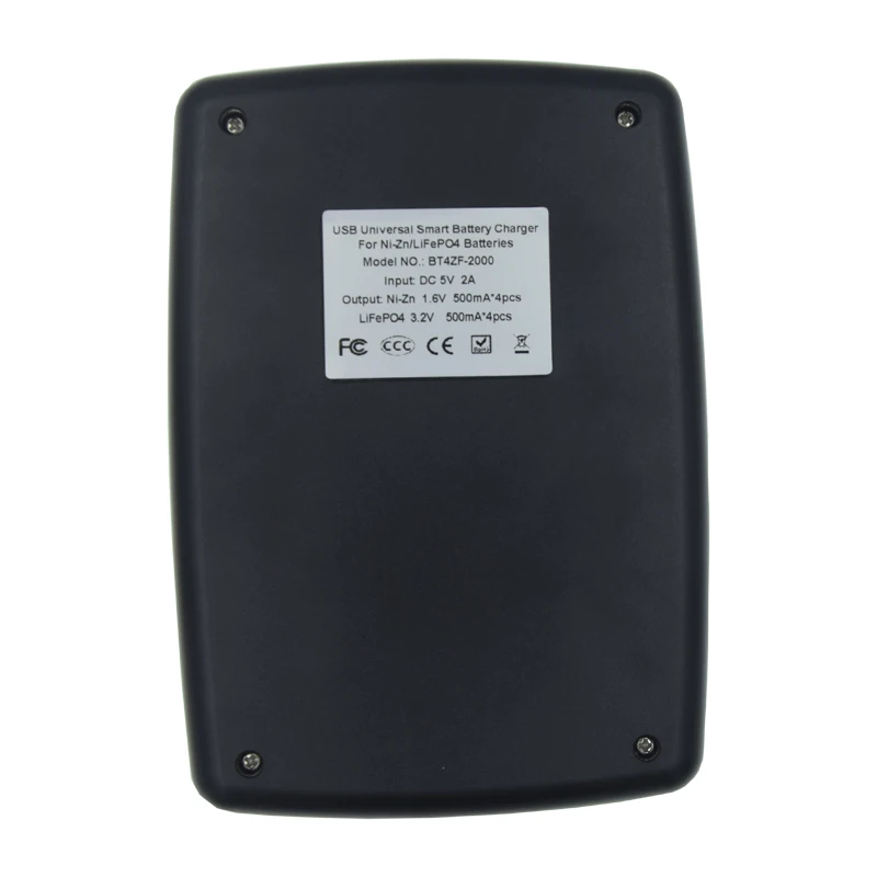 Умное USB зарядное устройство с 4 слотами для аккумуляторных батарей 1 6 в стандарта