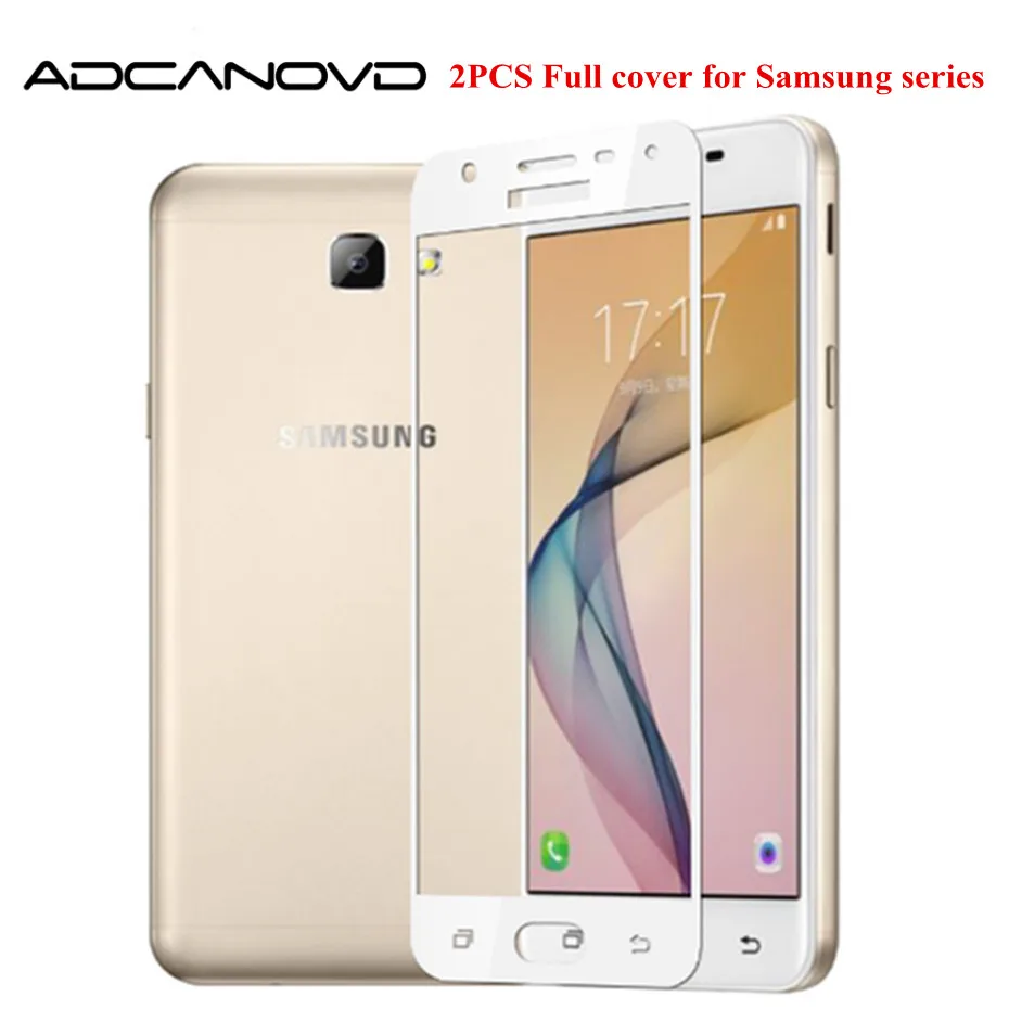 2 шт полное покрытие Защитное стекло для samsung j5 j7 2017 A8 2018 закаленное на galaxy a3 a5 a7