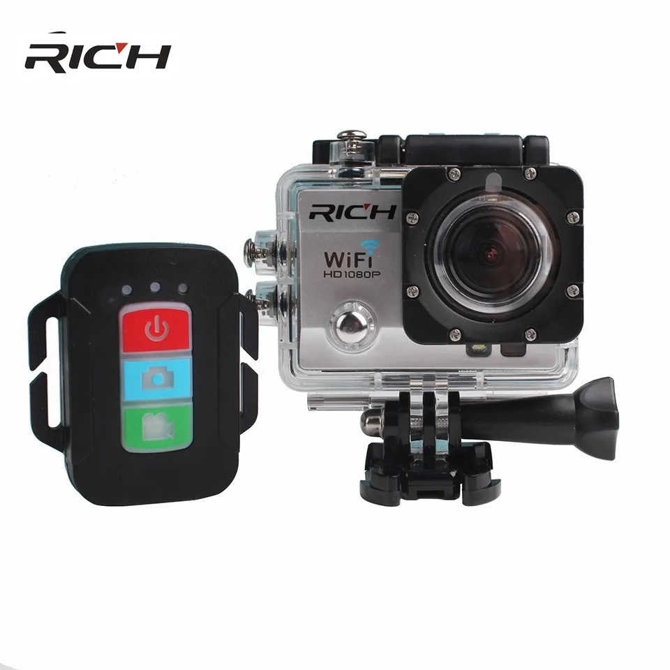 Экшн камера RICH Q5H pro Ultra HD 4 K Wi Fi 1080 P 60 кадров/с|Экшн-камеры| |