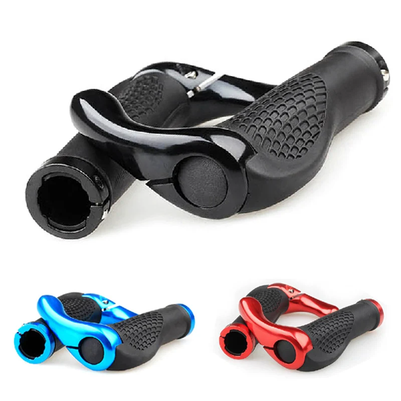 

Bike Handlebars Road mtb Mountain Bike Bicycle Handlebar TPR Rubber Cycling Components HandleBar Durable Lock-on Handle Bar End