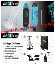 Big and nice cheaper 10ft Inflatable Standard up paddle board SUP surf board Surfing board Surfboard Paddle Kayak Boat