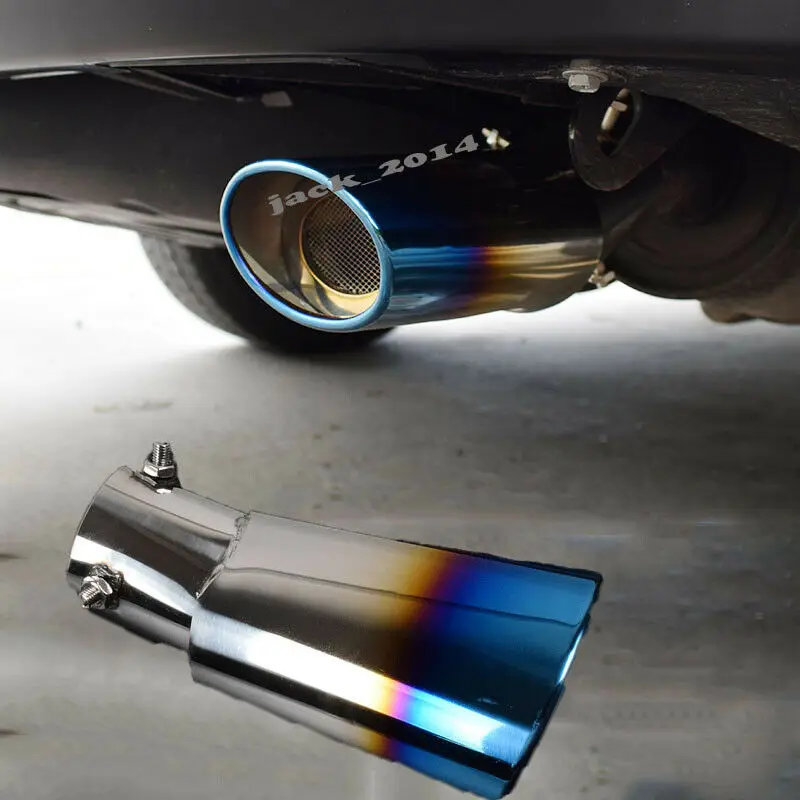 

Blue Rear Exhaust Muffler End Tip Tail Pipe for Toyota Highlander 2014 2015 2016 2017