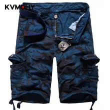 Шорты-карго Для мужчин лето военная Повседневное короткие Homme хлопок бегунов модная брендовая одежда военный мужской Единые Шорты
