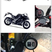 12-24V зарядное usb-устройство для мотоцикла адаптер питания Водонепроницаемый для YAMAHA XJ6 N XJ6 DIVERSION XSR 700 ABS XSR 900 ABS 1200