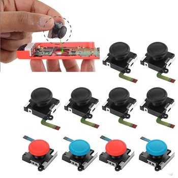 

30pcs/lot 3D Analog Joystick Thumb Stick For Nintend Switch Joy-Con Sensor Module Potentiometer Repair Parts Accessories