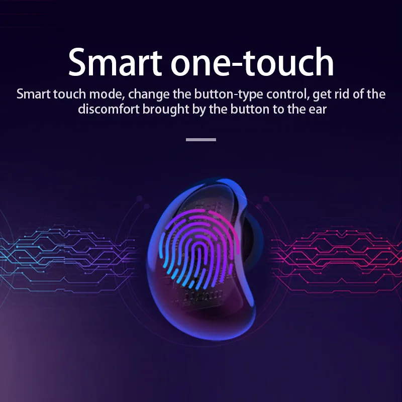 Touch Bluetooth V5.0 TWS стерео Спортивные Беспроводные наушники Bluetooth наушники с микрофоном беспроводные наушники
