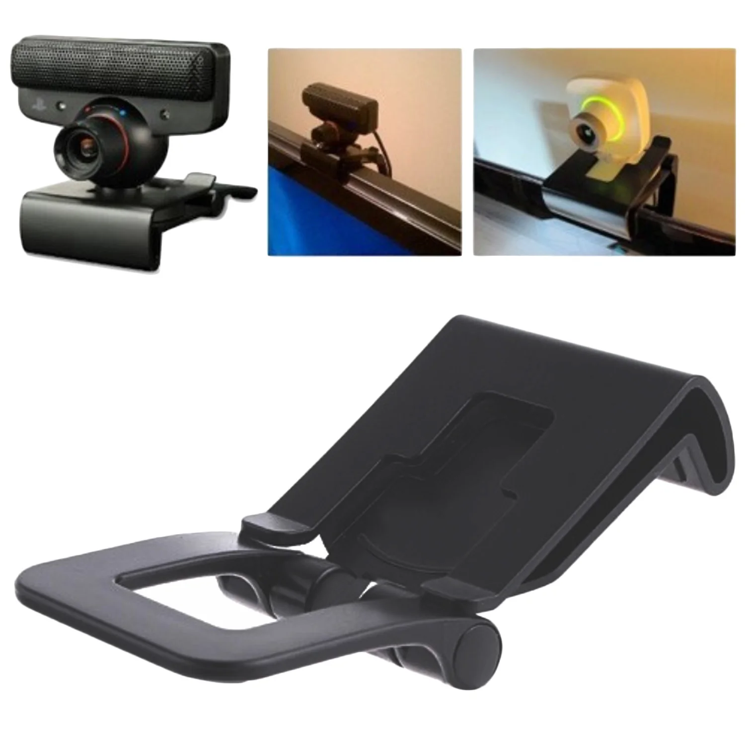 

Bevigac 1pc TV Mounting Clip Holder Stand Bracket For Sony PlayStation 3 PS3 PS 3 PS Eye Camera Move Controller