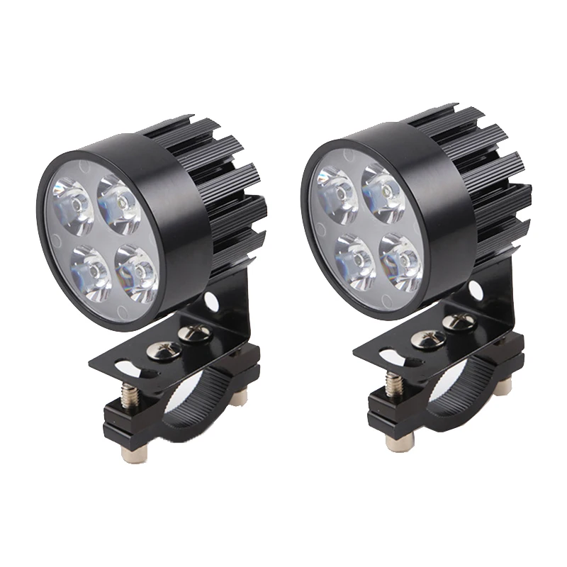 

12V 20W motorbike Auxiliary driving lamp LED headlights spotlights Motorcycle Headlamp moto Work Lights super bright Fog Lamp