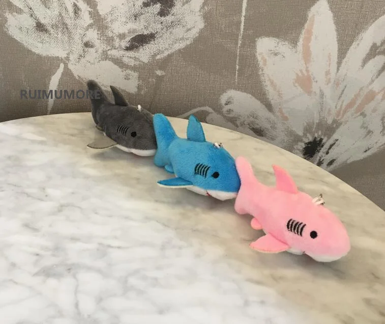 

NEW Little Sharks , 3Colors - 10CM Plush Stuffed TOY DOLL , Mini Gift Key chain TOY , Baby Plush DOLL TOY