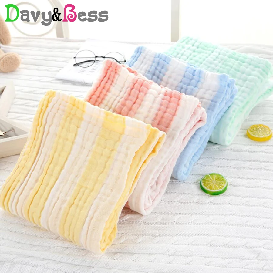 

6 Layers Muslin Swaddle Wrap Baby Blanket Newborn Cotton Muslin Blanket for Baby Swaddle Muslin Blanket Square Bath Quilt Winter