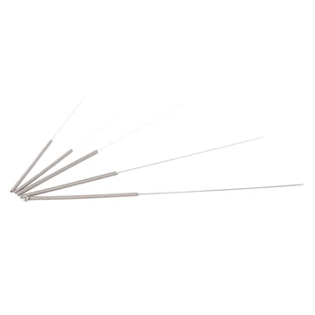 

THGS Kit 5 pieces Stainless Steel Drill Cleaning Bits 0.2mm, 0.25mm, 0.3mm, 0.35mm, 0.4mm with Cover for Cleaning Nozzle RepRa