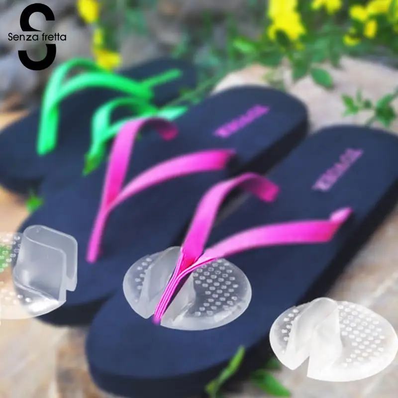 

Senza Fretta Anti Slip Pad Flip Flops Pad Recommend Silicone Transparent Flip Flops Pad/cushion Relieve Pain For Your Silicona