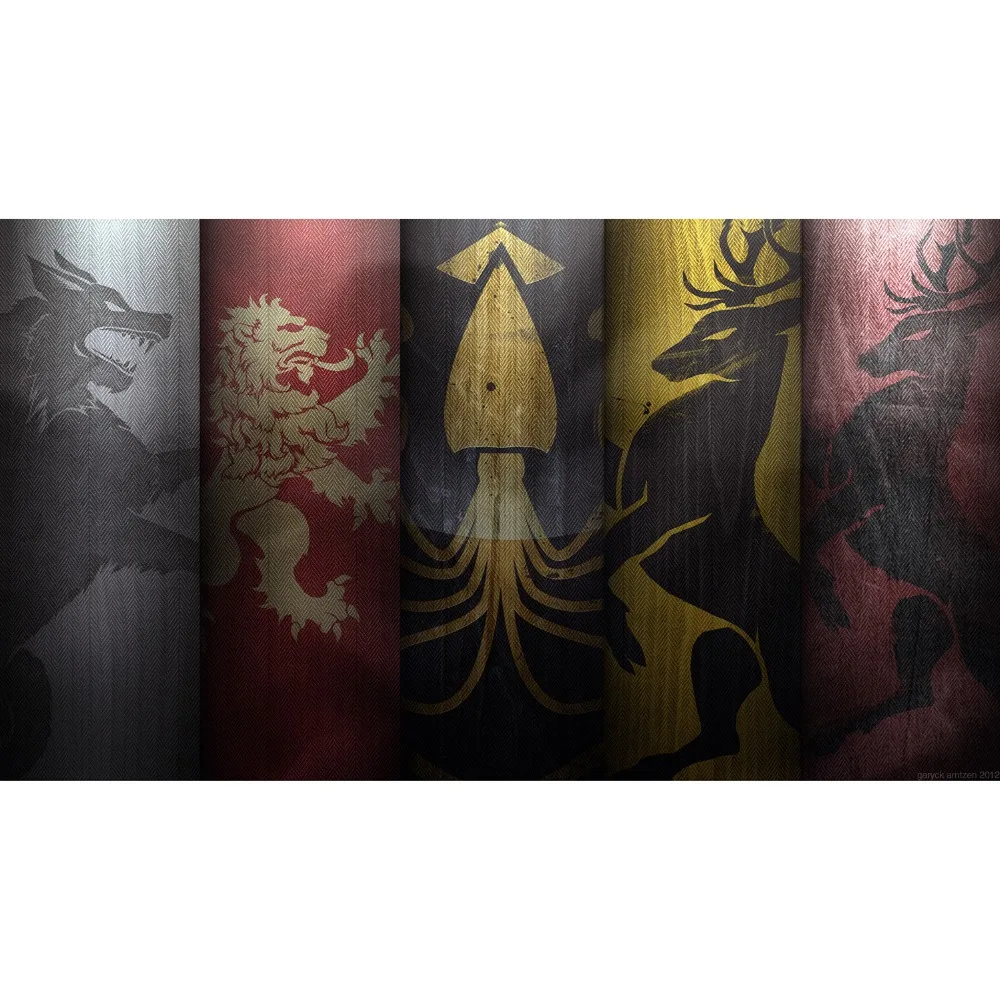 Game of Thrones (A song of Fire and Ice ) Game of thrones drapes Playmat  Board Game Cards tab pad