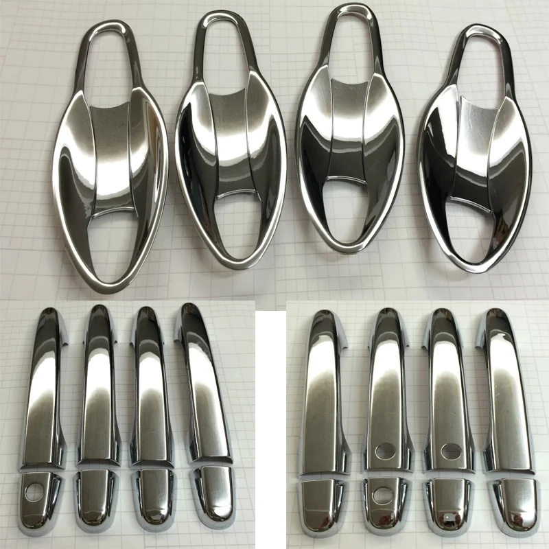 

ACCESSORIES FIT FOR HONDA CRV CR-V 2015 CHROME DOOR HANDLE COVER BOWL CUP CAP TRIM MOLDING GARNISH OVERLAY
