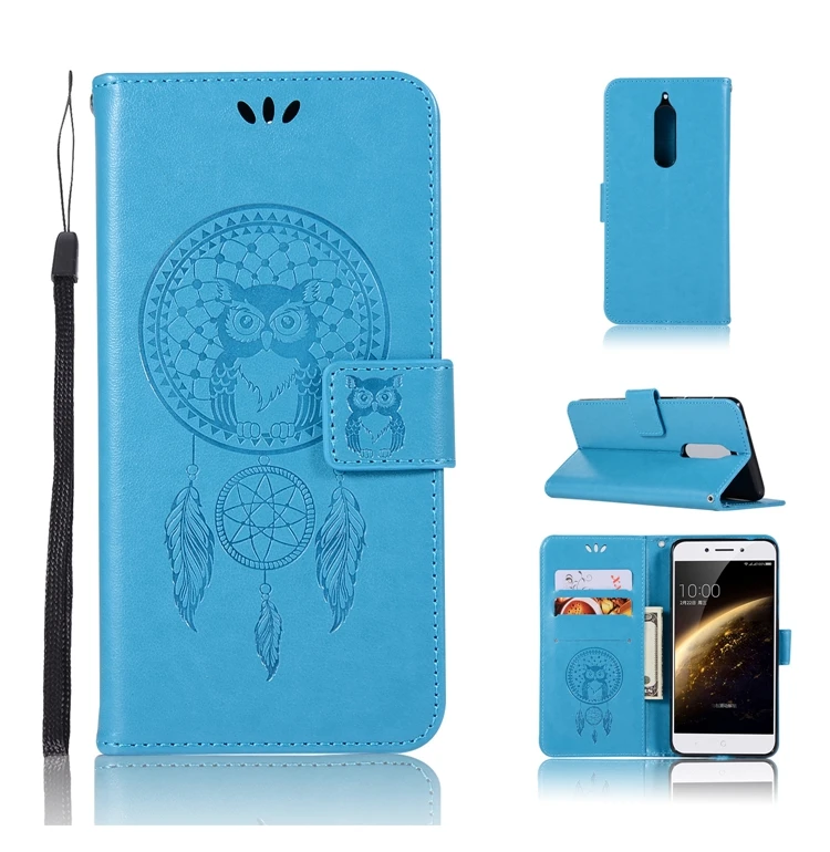 Телефон Etui для Coque Nokia 5 чехол Роскошные Сова кожаный бумажник откидная крышка для Nokia 5 Nokia5 Корпус Capinha