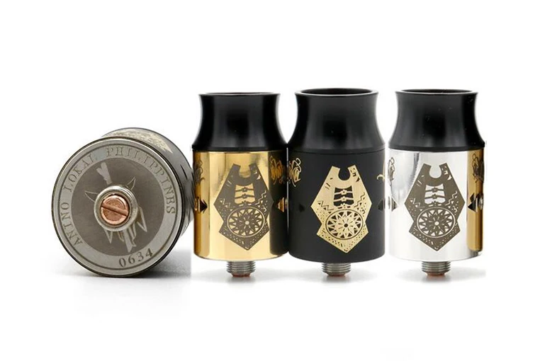 Lantaka Shadow Black RDA Rebuildable Dripping Atomizer Velocity Style ...