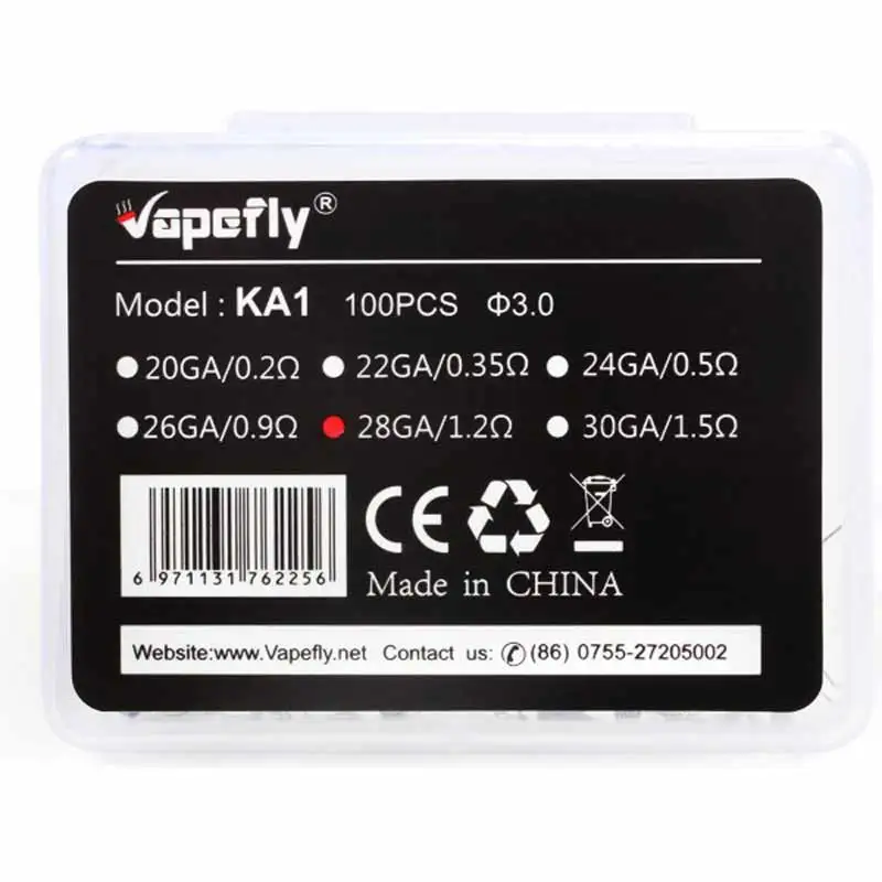 Аксессуары для электронных сигарет Vapefly KA1 катушка RDA RTA бак атомайзер аксессуары