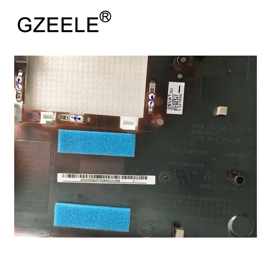 Gzeele Novo Portátil Inferior Case Capa para Toshiba para Satélite L40-a L45-a S40-a S45-a Menor Case Pn: Ap0wf000b20 Branco d Cobrir - Imagem 4