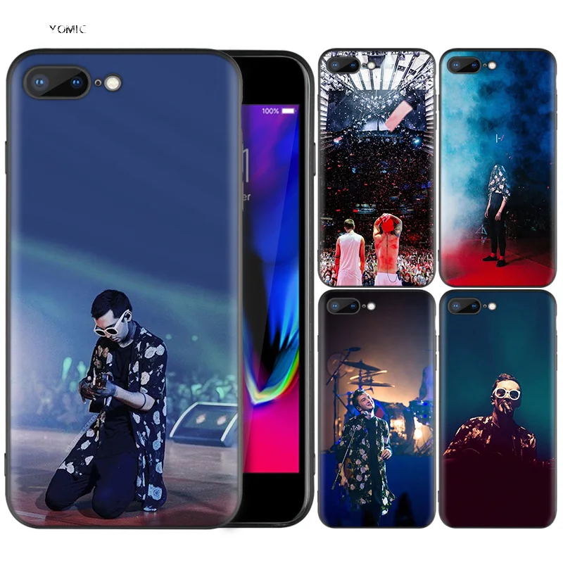 

Silicone Case Shell Coque for iPhone 7 8 6 6S Plus X XS MAX XR 5C 5 5S SE 7Plus 8Plus 7+ 8+ twenty one pilots Tear in my heart B