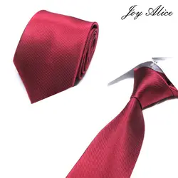 Для мужчин с деловой галстук формальных полосатые точка жаккарда Свадебный галстук 8 см классические Corbata шее носить Gravata Для мужчин