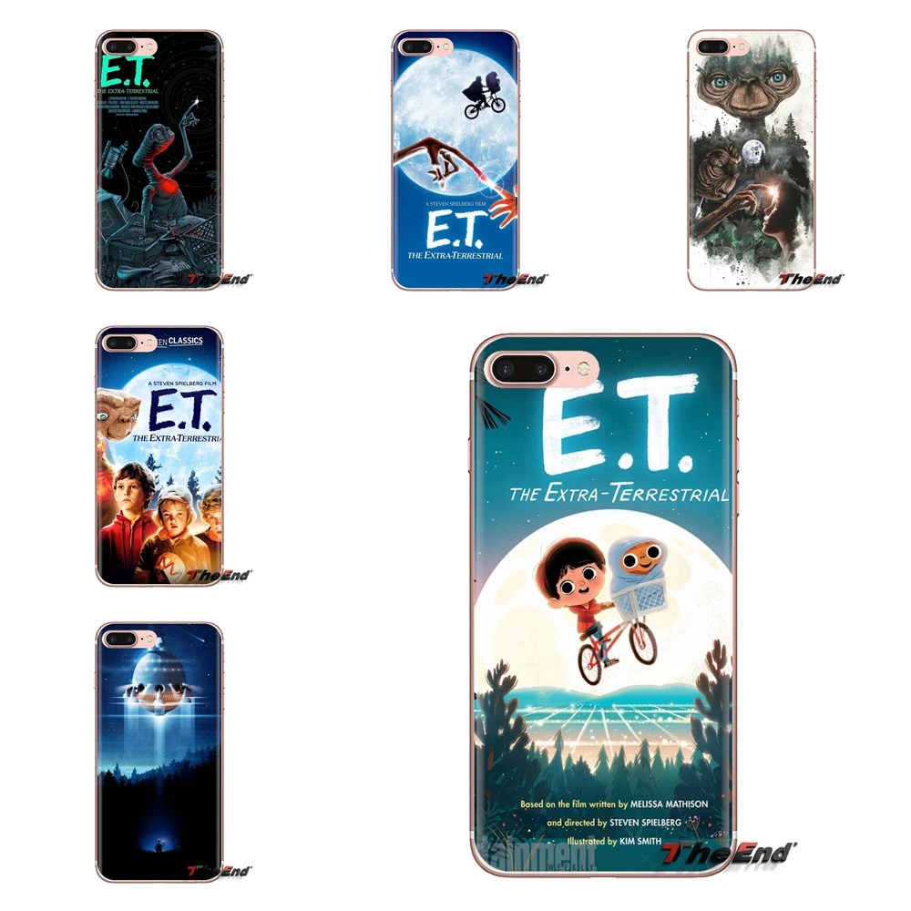 E.T. The Extra-Terrestrial Transparent TPU Cases For Huawei G7 G8 P7 P8 P9 P10 P20 P30 Lite Mini Pro P Smart Plus 2017 2018 2019 |