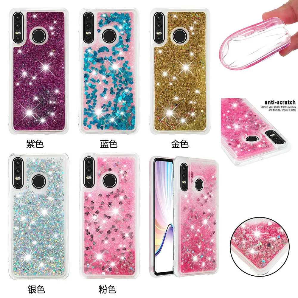

Case For Huawei P30 Lite Pro Case Glitter Dynamic Liquid Transparent Soft Silicone Cover For Huawei P30 P 30 Pro Case Cover Capa