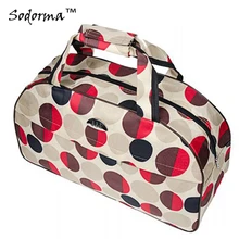 Женская портативная Дорожная сумка из ткани Оксфорд с несколькими узорами, мужская спортивная сумка, сумка для багажа, сумка на молнии, OEM размер L и S