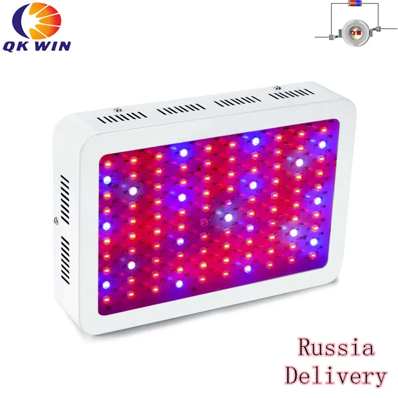 

Russian dropshipping 1000W LED Grow Light 100x10W Full Spectrum 410-730nm For Indoor plants' grow and Flowering stage