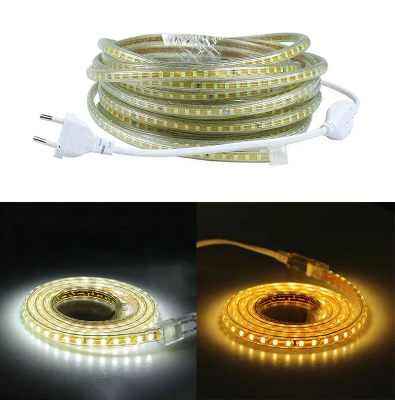 Tira LED SMD2835, ChipLed Samsung, RGB, DC24V, 5m (120Led/m) - IP65