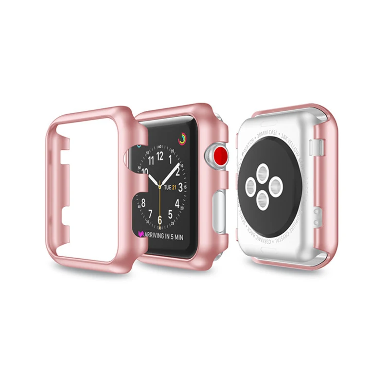 

Universal Bumper Case cover for Apple Watch Series 3 2 1 protector shell for iwatch2 Series3 38mm 42mm parachoque coqus fundas