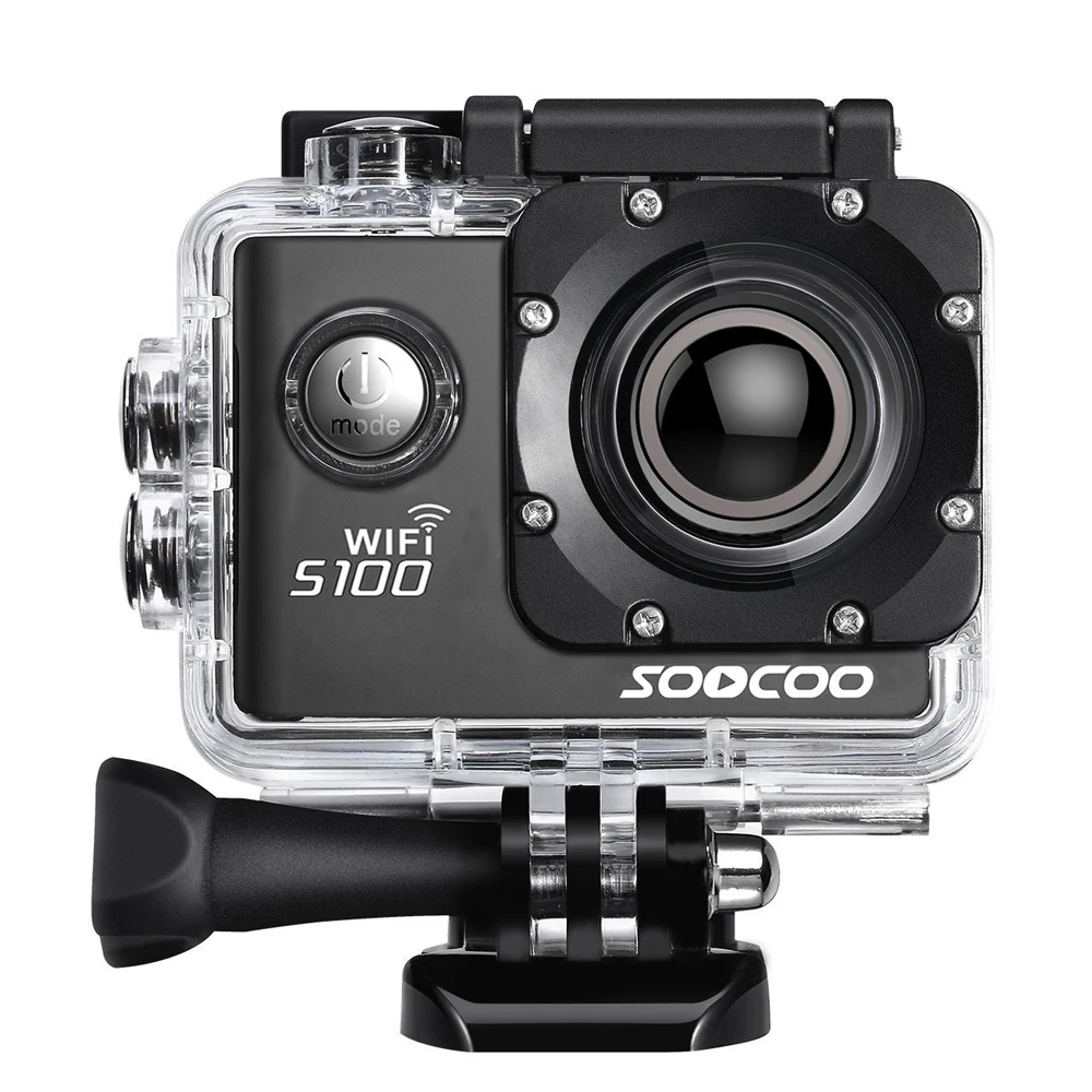 

SOOCOO S100 Action Camera 4K WiFi Sports DV Full HD 1080P Gyro 30m Waterproof Diving Mini Camcorder 2.0 inch Sport Cam NTK96660