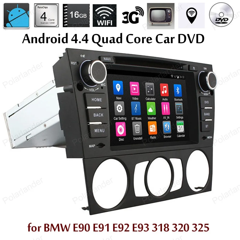 Android4 4 Car DVD Support DTV font b TPMS b font DAB screen mirroring GPS BT