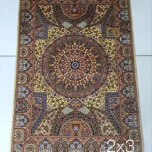2'x3 230 линии ручной работы Шелковый Восточный персидских Ковры ручной ковер из шелка для украшения дома