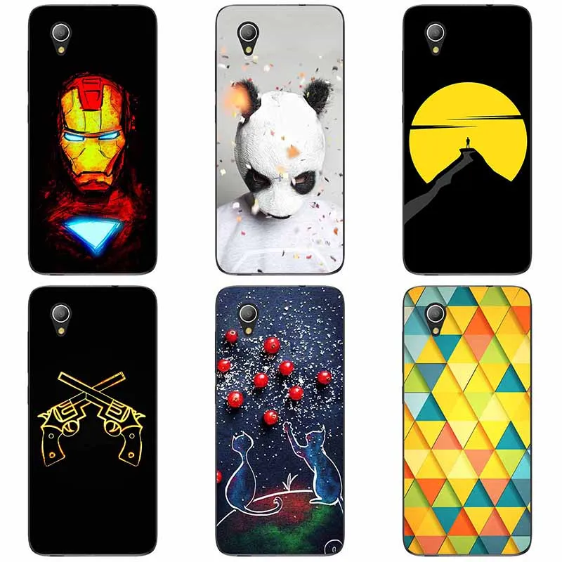 For Alcatel 1 5033D Case Soft Silicone Back Cover Painting Abstract TPU Coque Cases Patterned Shell |