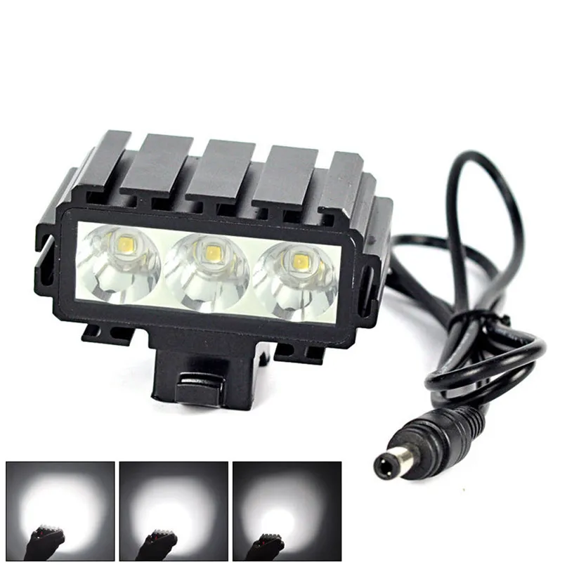 

10000LM 3X XML2 Led Mountain Bike Bicycle HeadLight Rechargeable Cycle Lamp bicycle front light Free Shipping #2A28