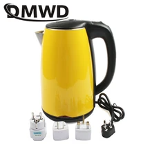 DMWD портативный бытовой электрический чайник из нержавеющей стали котел для нагрева воды автоматическое отключение питания чайник нагреватель 1.7л ЕС вилка