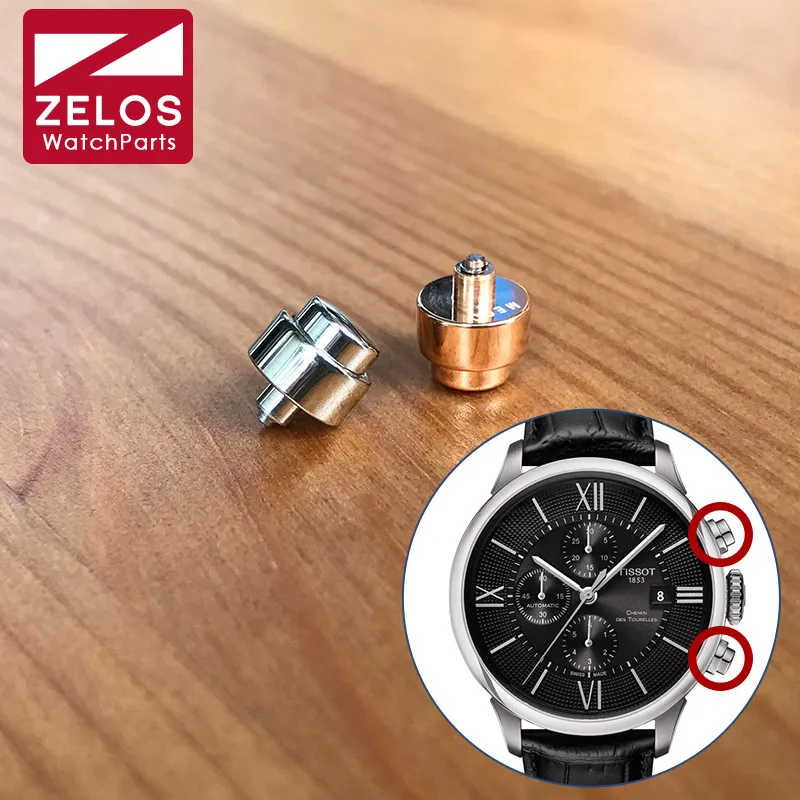 T099 watch push button for Tissot Chemin Des Tourelles watch pusherin Repair Tools & Kits from