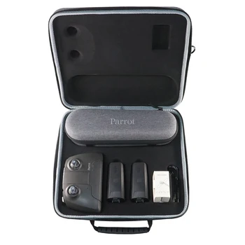 

HOBBYINRC Case Suitcase for Parrot ANAFI Drone Bag for Parrot RC Accessories Double-line zipper- Grey
