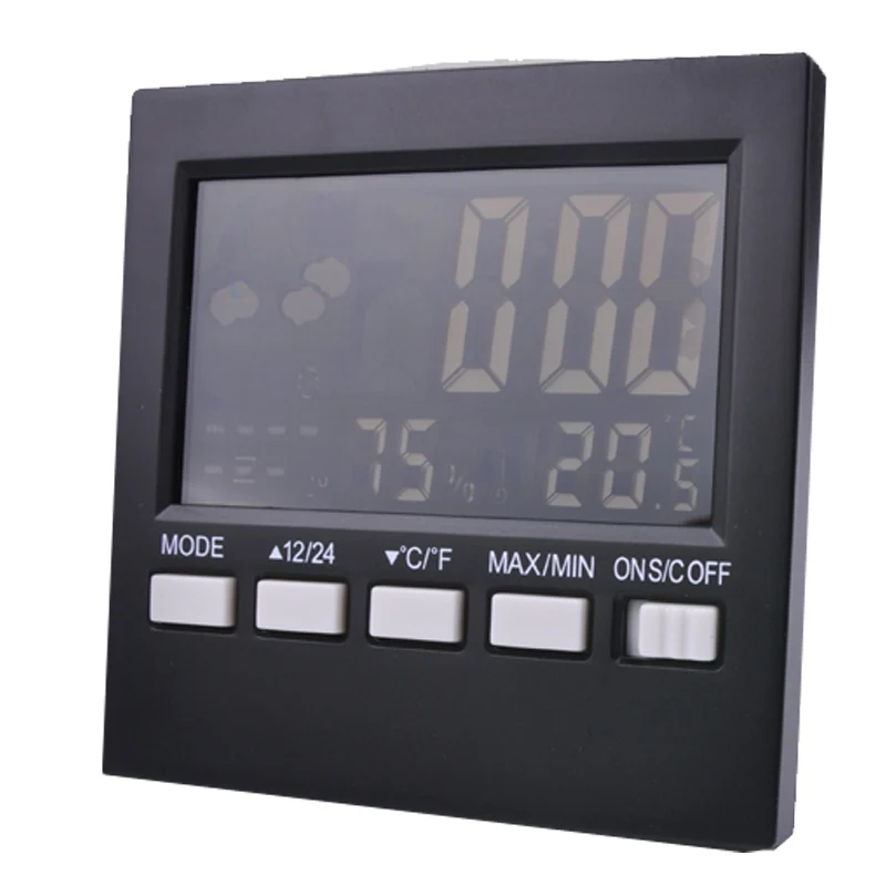 

Electronic digital temperature hygrometer, greenhouse aquarium indoor temperature and humidity meter, free shipping
