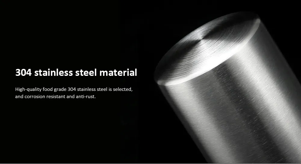 Circle Joy Stainless Steel Wine Bottle Stopper with Vacuum Memory from Xiaomi Youpin- Silver