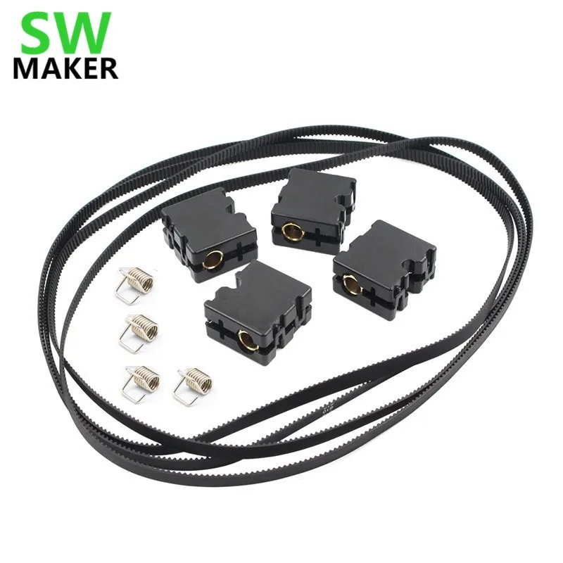 SWMAKER 4 шт./компл. UM2/Ultimaker2 пластик скользящий блок и медь втулка подшипник часть