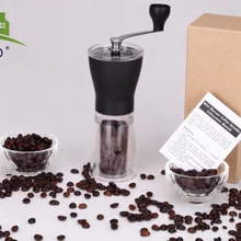 Ручная керамическая кофемолка моющаяся ABS керамическая сердцевина из нержавеющей стали Домашняя Кухня Мини ручная кофемолка