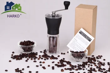 

Manual Ceramic Coffee Grinder Washable ABS Ceramic core Stainless Steel Home Kitchen Mini Manual Hand Coffee Grinder