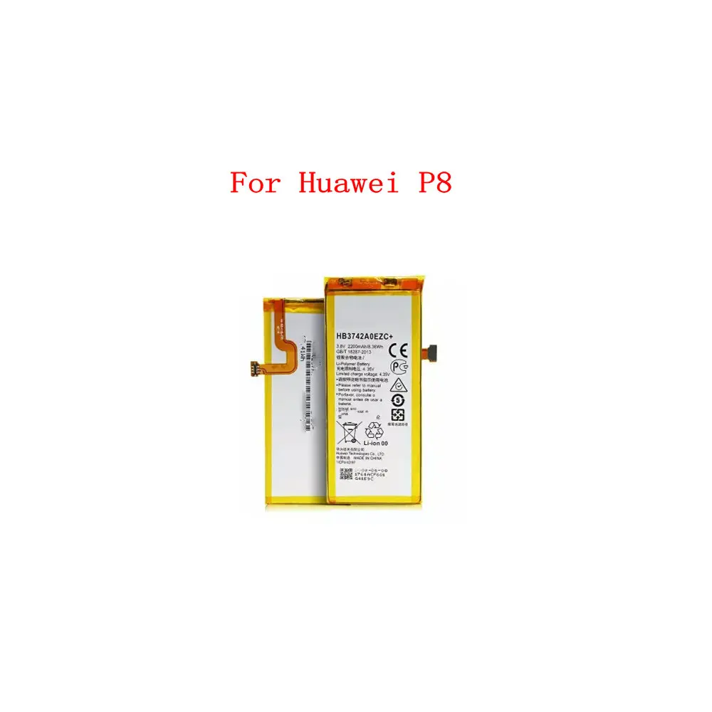 

High Quality 2200mAh HB3742A0EZC Battery For Huawei P8 Lite ALE-CL00 UL00 CL10 UL10 Smartphone