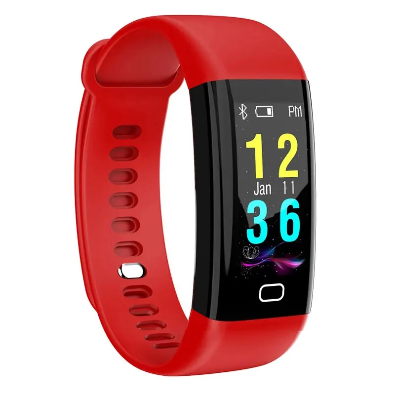 Smart Bracelet Heart Rate Blood Pressure Sleep Monitoring IP68 Waterproof Fitness Pedometer Bluetooth-compatible Smart band 