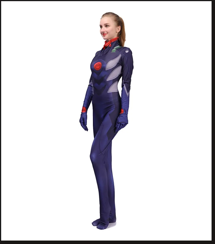 Neon Genesis Evangelion Косплей Костюм Battlesuit фигурки для женщин и взрослых для малышей; для детей; для девочек на Хэллоуин вечерние на День