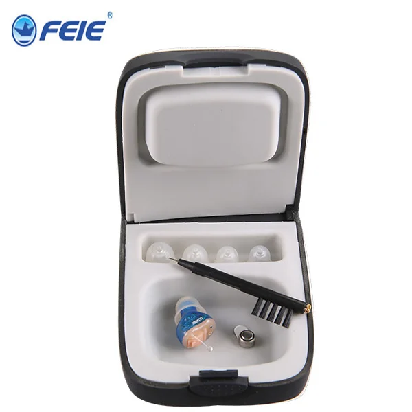 FEIE Company Digital Programmable Mini in Ear Hearing Amplifier CIC aparelho auditivo invisivel S-12A online sale